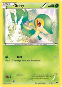 Snivy | 5/124 | Reverse Holofoil | XY - Fates Collide