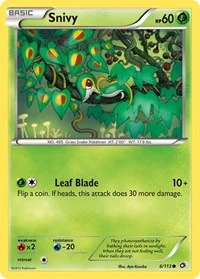 Snivy | 6/113 | Reverse Holofoil | Legendary Treasures