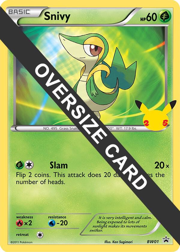 Snivy BW01 Normal First Partner Pack