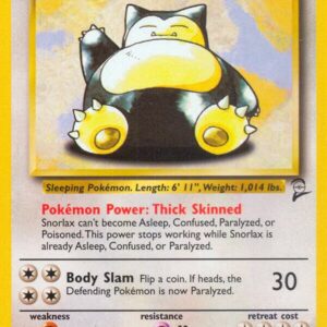 Snorlax 030/130 Normal Base Set 2 Snorlax 030/130 Normal Base Set 2