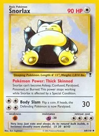 Snorlax | 064/110 | Normal | Legendary Collection