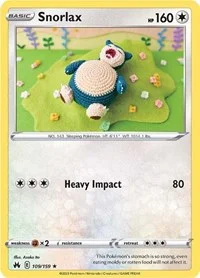 Snorlax | 109/159 | Reverse Holofoil | Crown Zenith