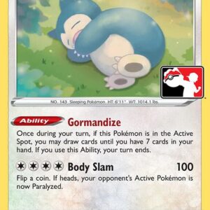 Snorlax 131/185 Normal Prize Pack Series Cards