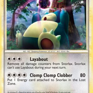 Snorlax 33/95 Reverse Holofoil Call of Legends