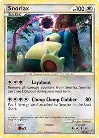 Snorlax | 33/95 | Reverse Holofoil | Call of Legends