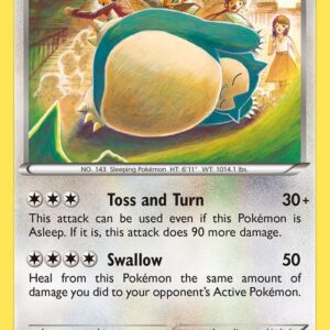 Snorlax 77/124 Reverse Holofoil XY – Fates Collide Snorlax 77/124 Reverse Holofoil XY – Fates Collide
