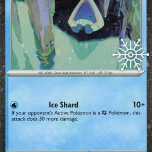 Snorunt 037/182 (Holiday Calendar) Holofoil Miscellaneous Cards & Products Snorunt 037/182 (Holiday Calendar) Holofoil Miscellaneous Cards & Products