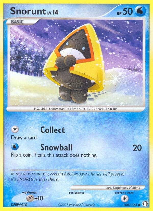 Snorunt 100/123 Normal Mysterious Treasures