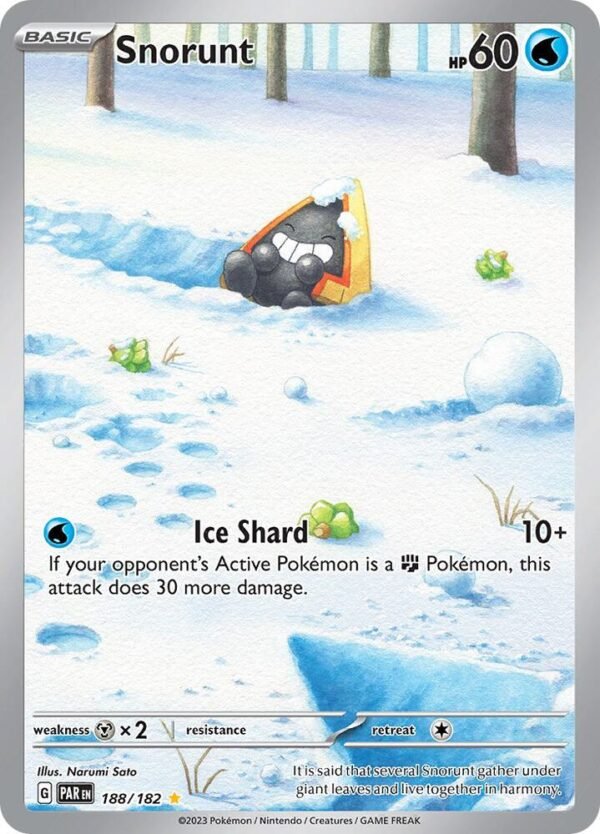 Snorunt 188/182 Holofoil SV04: Paradox Rift