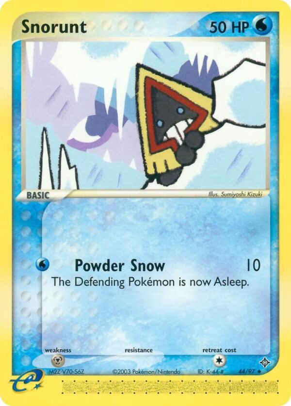 Snorunt 44/97 Normal Dragon
