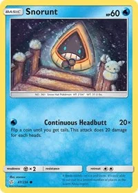 Snorunt | 47/236 | Normal | SM - Cosmic Eclipse