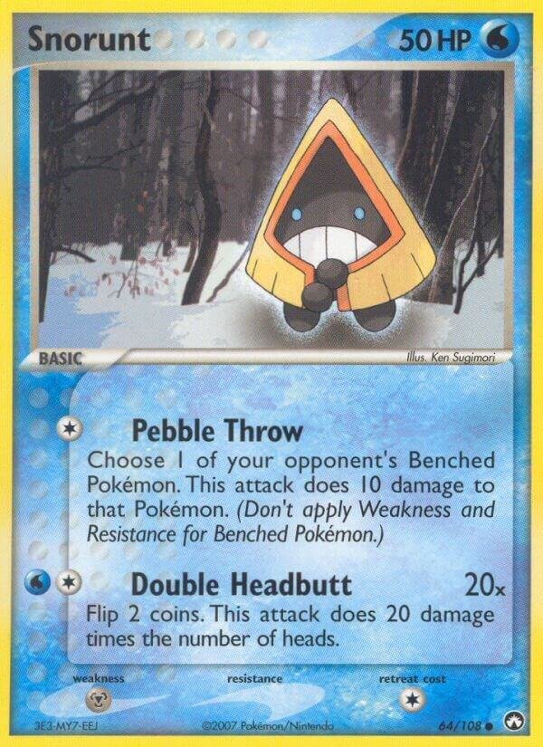 Snorunt 64/108 Reverse Holofoil Power Keepers