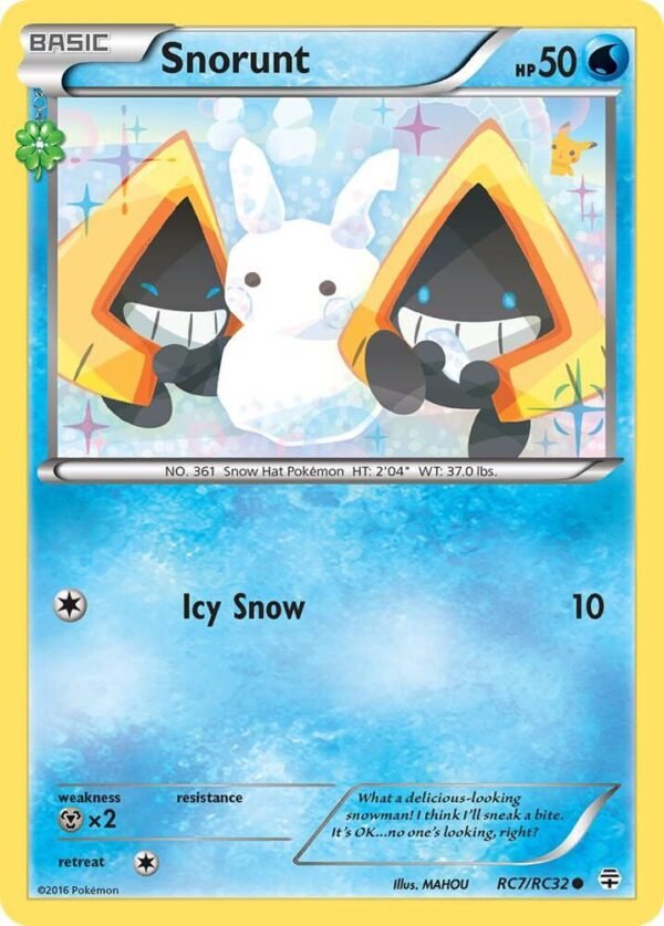 Snorunt RC7/RC32 Normal Generations: Radiant Collection Snorunt RC7/RC32 Normal Generations: Radiant Collection