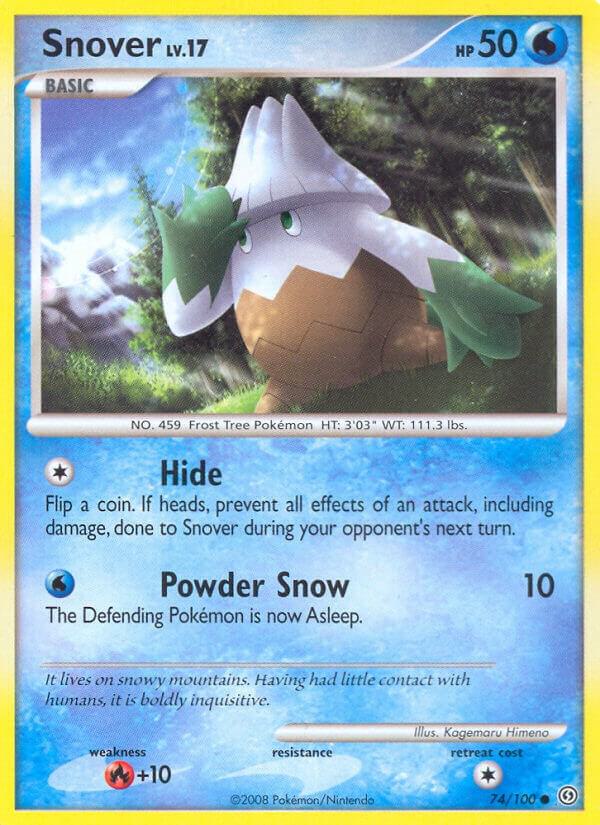 Snover 74/100 Reverse Holofoil Stormfront