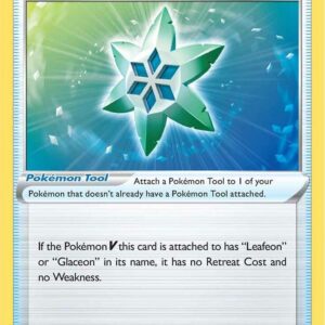 Snow Leaf Badge 159/203 Reverse Holofoil SWSH07: Evolving Skies