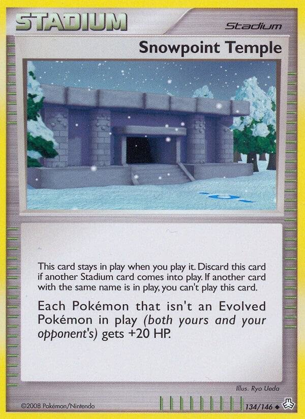 Snowpoint Temple 134/146 Reverse Holofoil Legends Awakened