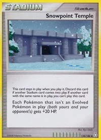 Snowpoint Temple | 134/146 | Reverse Holofoil | Legends Awakened