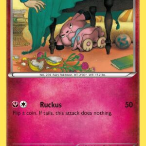 Snubbull 68/124 Normal XY – Fates Collide Snubbull 68/124 Normal XY – Fates Collide