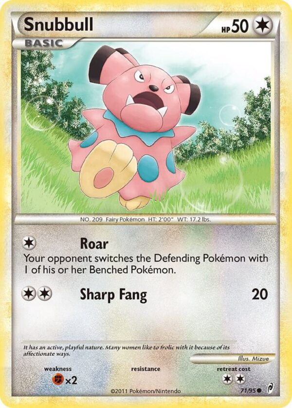 Snubbull 71/95 Normal Call of Legends