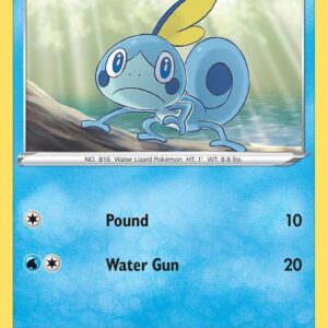 Sobble (055) 055/202 Normal SWSH01: Sword & Shield Base Set Sobble (055) 055/202 Normal SWSH01: Sword & Shield Base Set