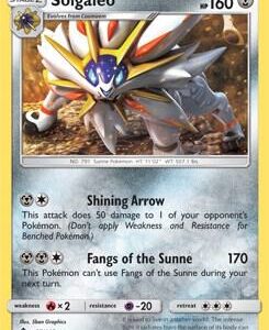 Solgaleo 87/145 (SM Guardians Rising) 087/145 Holofoil Deck Exclusives