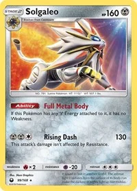 Solgaleo | 99/168 | Holofoil | SM - Celestial Storm Solgaleo | 99/168 | Holofoil | SM - Celestial Storm