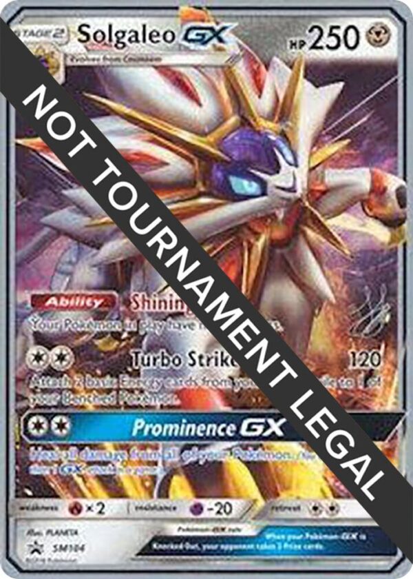 Solgaleo GX 2019 (Henry Brand) SM104 Normal World Championship Decks