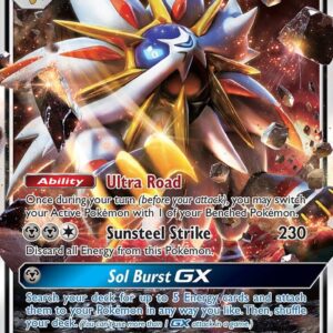 Solgaleo GX 89/149 Holofoil SM Base Set Solgaleo GX 89/149 Holofoil SM Base Set