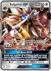Solgaleo GX | 89/149 | Holofoil | SM Base Set