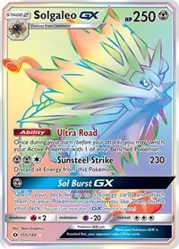 Solgaleo GX (Secret) | 155/149 | Holofoil | SM Base Set Solgaleo GX (Secret) | 155/149 | Holofoil | SM Base Set