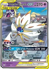 Solgaleo & Lunala GX | 75/236 | Holofoil | SM - Cosmic Eclipse