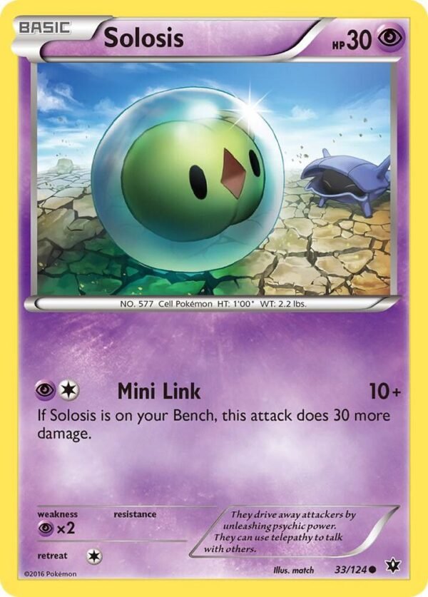 Solosis 33/124 Normal XY – Fates Collide