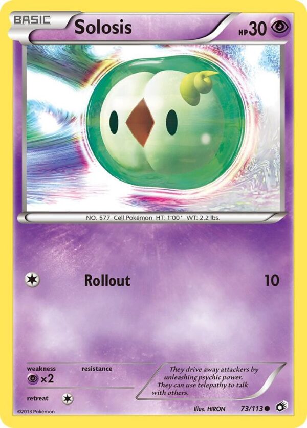Solosis (73) 73/113 Normal Legendary Treasures Solosis (73) 73/113 Normal Legendary Treasures