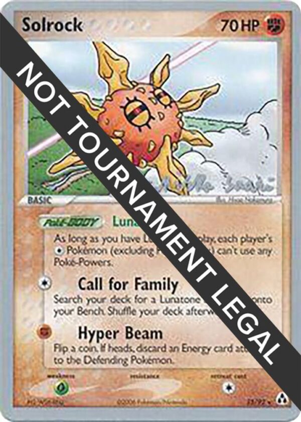 Solrock (25) 2006 (Miska Saari) 25/92 Normal World Championship Decks