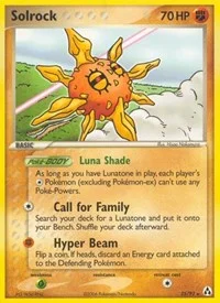 Solrock | 25/92 | Normal | Legend Maker