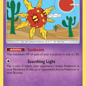 Solrock 62/168 Reverse Holofoil SM – Celestial Storm Solrock 62/168 Reverse Holofoil SM – Celestial Storm