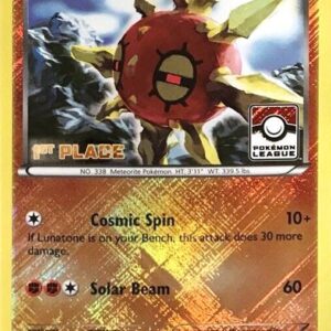 Solrock 64/146 (Pokemon League) [1st Place] 064/146 Reverse Holofoil League & Championship Cards