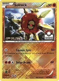 Solrock | 64/146 (Pokemon League) [4th Place] | 064/146 | Reverse Holofoil | League & Championship Cards