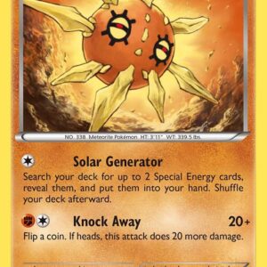 Solrock 83/160 Reverse Holofoil XY – Primal Clash
