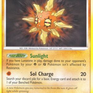 Solrock 85/106 Normal Great Encounters Solrock 85/106 Normal Great Encounters