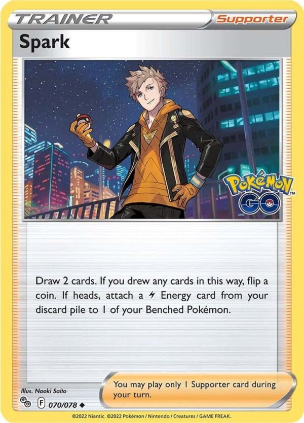 Spark 070/078 Normal Pokemon GO