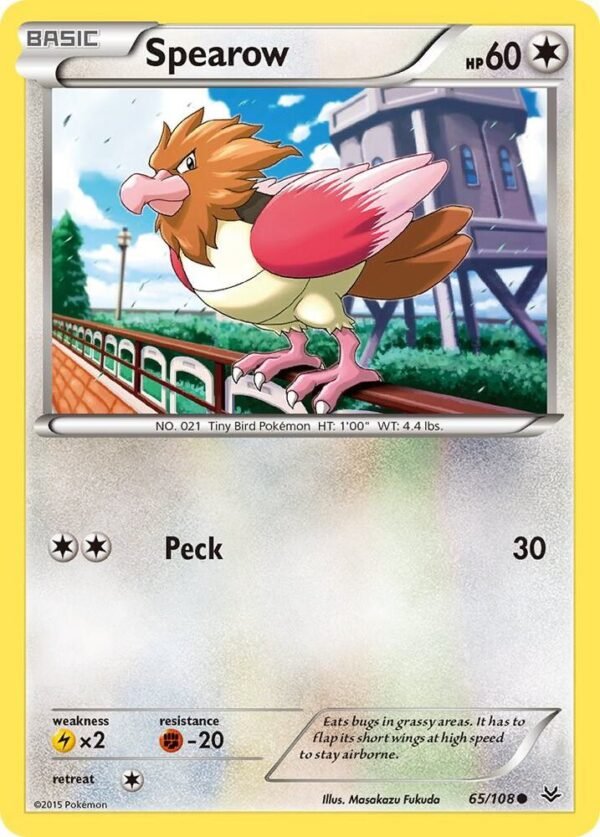 Spearow 65/108 Normal XY – Roaring Skies Spearow 65/108 Normal XY – Roaring Skies