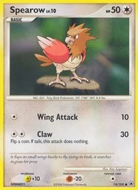 Spearow | 74/100 | Reverse Holofoil | Majestic Dawn