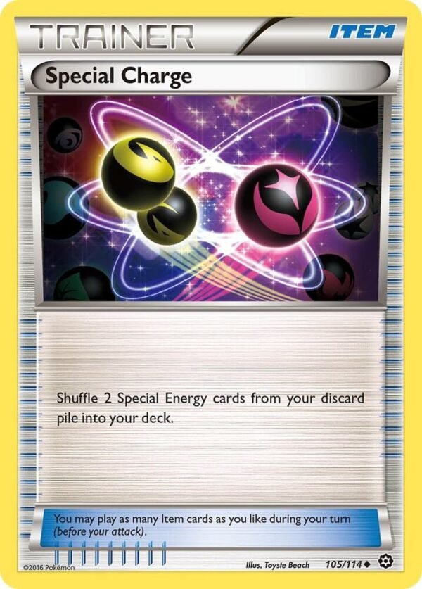 Special Charge 105/114 Reverse Holofoil XY – Steam Siege