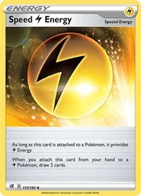 Speed L Energy | 173/192 | Reverse Holofoil | SWSH02: Rebel Clash