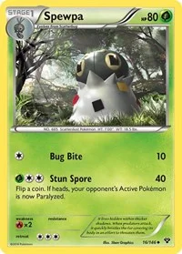 Spewpa | 16/146 | Reverse Holofoil | XY Base Set Spewpa | 16/146 | Reverse Holofoil | XY Base Set