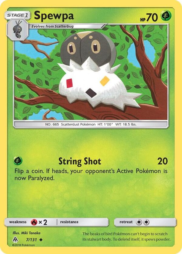 Spewpa 7/131 Normal SM – Forbidden Light