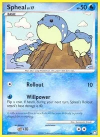 Spheal | 102/123 | Reverse Holofoil | Mysterious Treasures