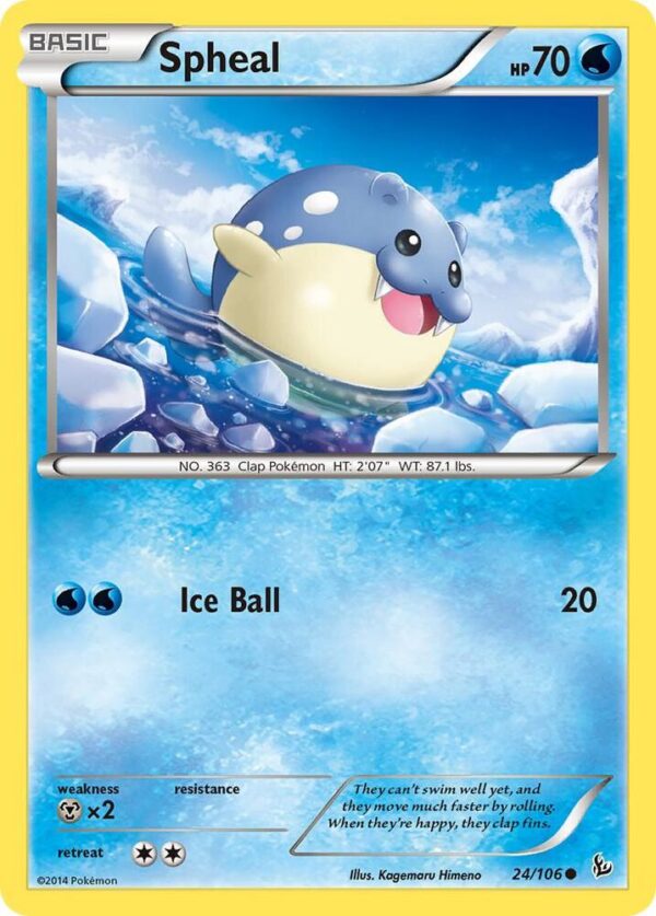 Spheal 24/106 Normal XY – Flashfire