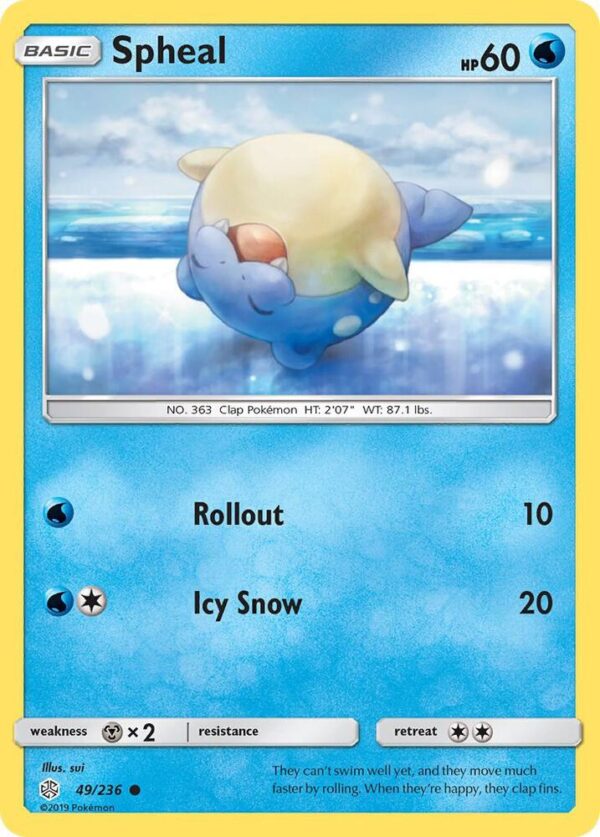 Spheal 49/236 Normal SM – Cosmic Eclipse Spheal 49/236 Normal SM – Cosmic Eclipse